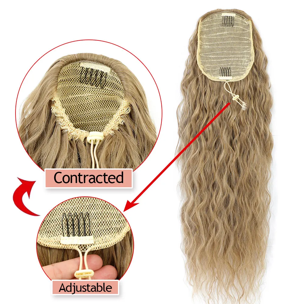 180 Grams Water Wave Ponytail Extension 26