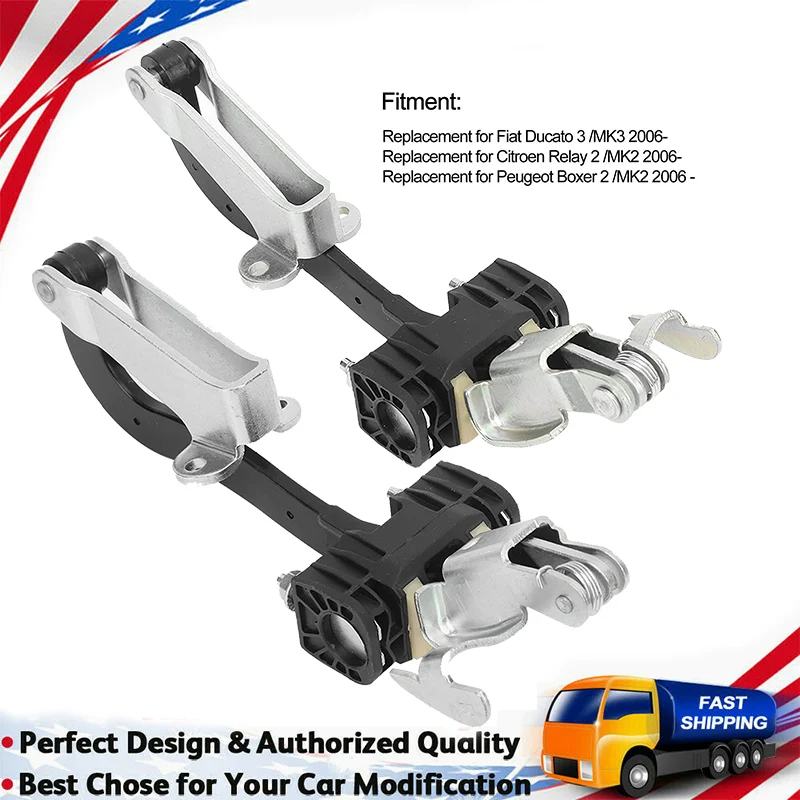 

Rear Left/Right Car Hinge Check Strap For FIAT DUCATO 3 /MK3/ 2006-Up Car Door Check Strap Door Hinge Stop Limiter 1358222080