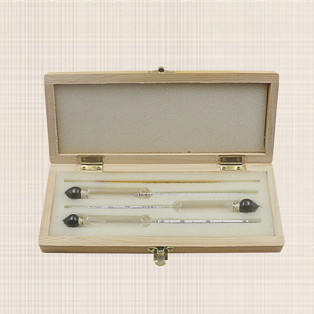Alcohol Tester 4Pcs Hydrometer Home Brew Beer Meter Conversion Table