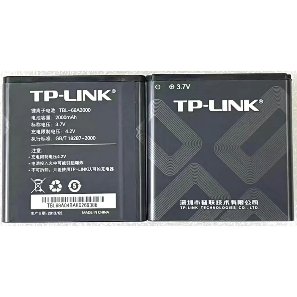 Nuova Batteria Tbl-68A2000 Per Router Wifi Tp-Link Tl-Mr11U Tl-Mr3040