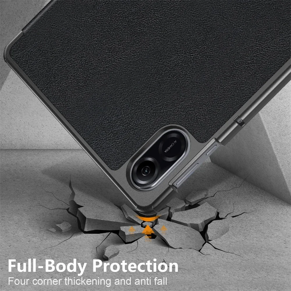 Tri-Fold Magnetic Smart Tablet Case - Enhanced Protective Cover