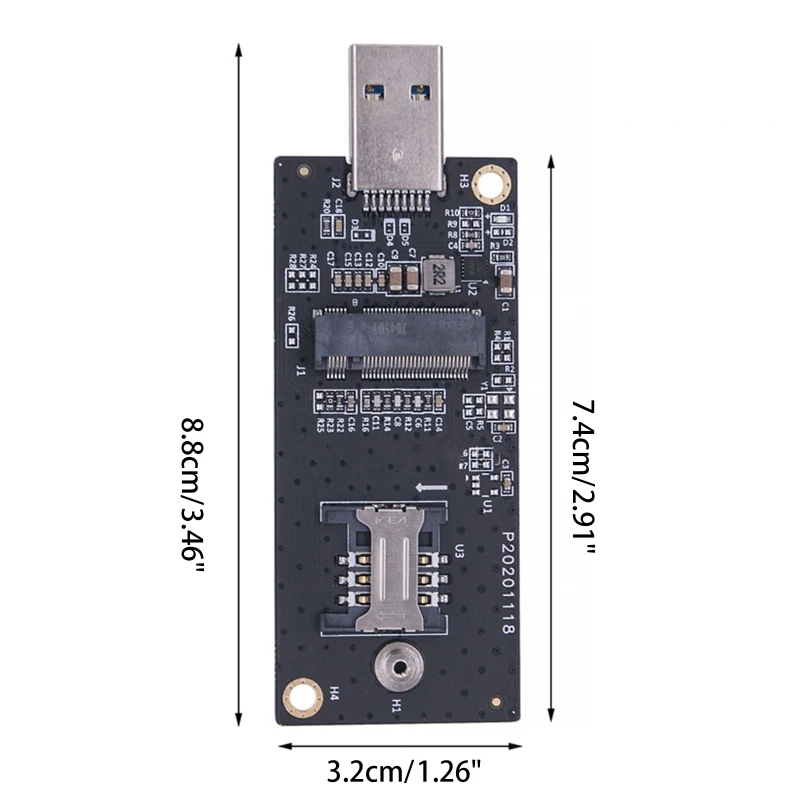 NGFF for .2 Ű B-USB 3.0  ȯ ī  ũž PC ߰