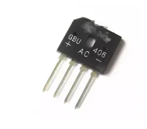 

10 шт., новый оригинальный проекционный мостовой реактор GBU406, 4A / 600V