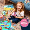 10 Set Reusable Kids Stickers Books Toys Novel DIY Sticker Matching Game Montessori Focus Learning Educational Toys For Children 4