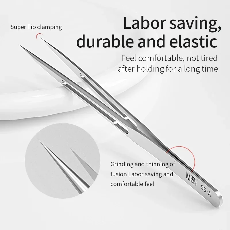 

Sturdy Tweezers Multifunction SMD Tools Magnetic Material Non Repair PCB Aviation For Steel Stainless SS-A/A1/J Phone Ma-Ant