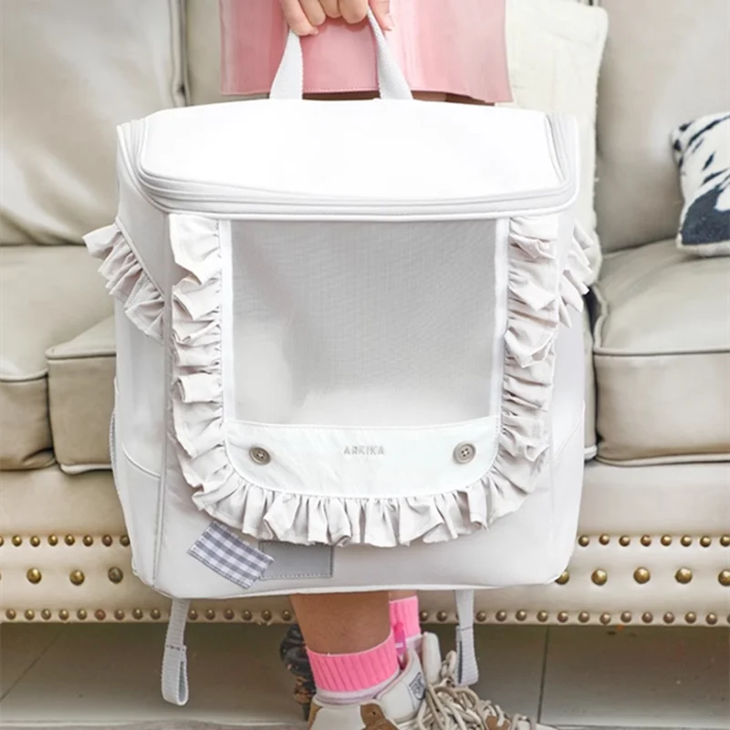 Cute Cat Backpack Carrier Portable Puppy Carrier Yorkshire Chihuahua Maltese Small Dog Backpack Cats Transportin