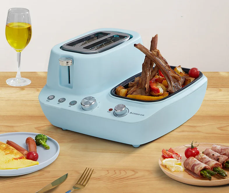 2 slice 2 slot electric bread toasters with cancel pop up reheat defrost function