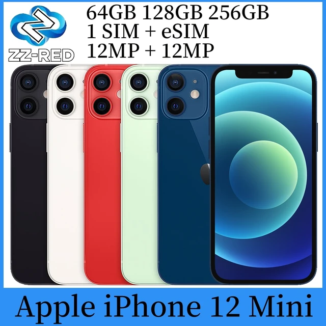 Apple iPhone 12 Mini 12mini 64GB /28GB/256GB ROM 4GB RAM 5.4" Genuine A14 Face ID NFC Original 5G Unlocked Mobile Phone