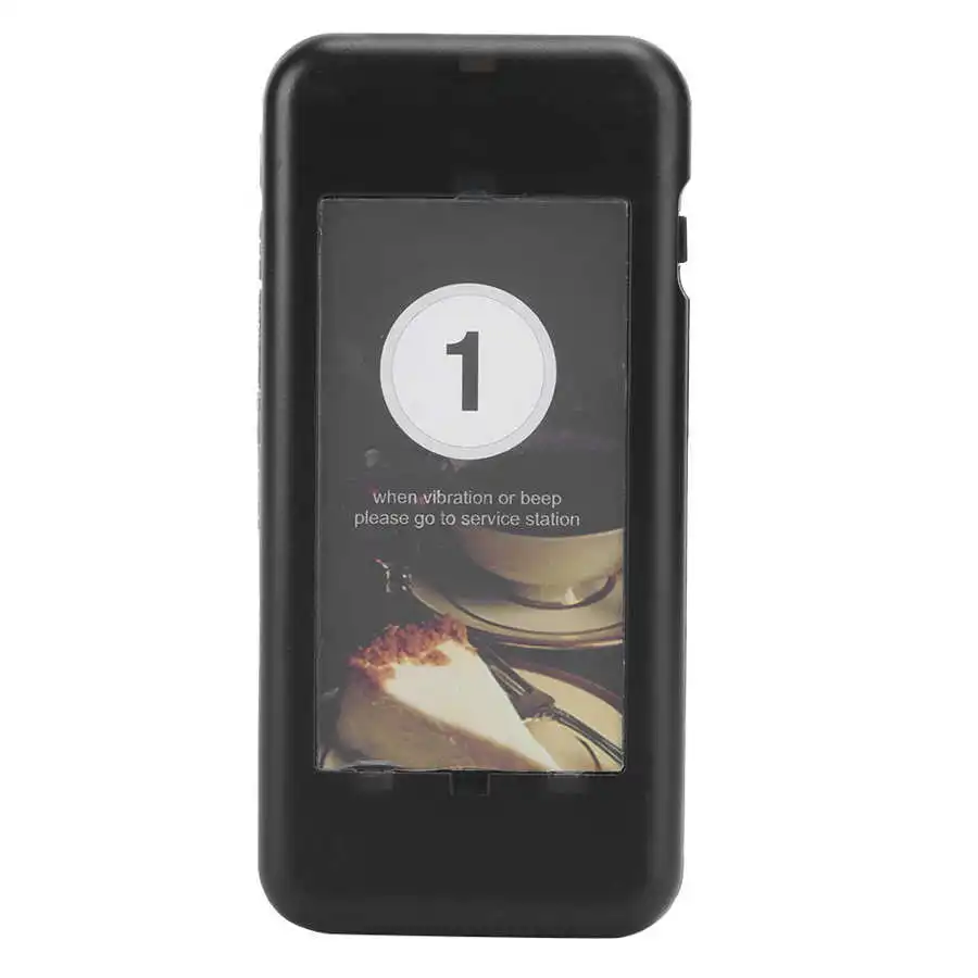 SU‑68Z Wireless Restaurant Buzzer Pager System 20 Coaster Receiver for Coffee Dessert Burger Shop Queue Calling System