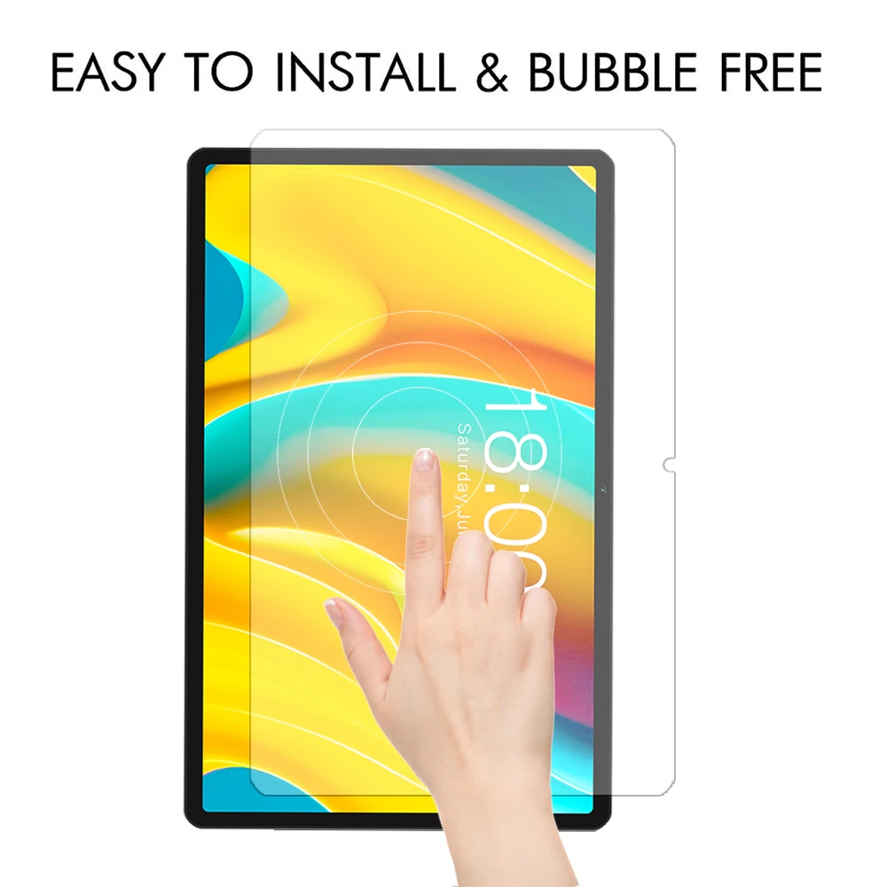 Protetor de tela de vidro temperado para Teclast T50 Pro, Tablet, prova de riscos, HD, transparente, sem bolhas, película protetora, 11 