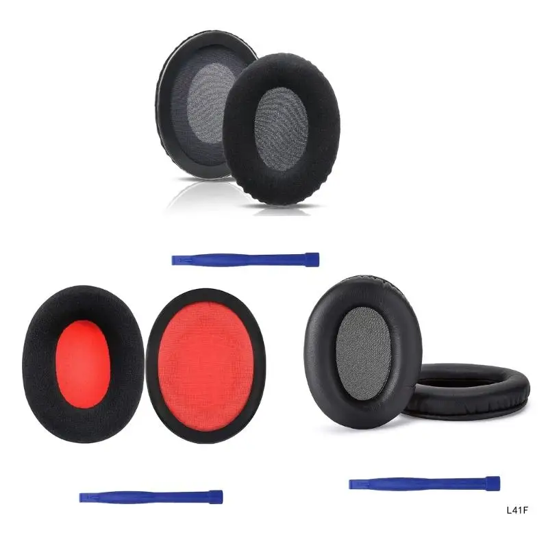

Durable Ear Pads for HyperX Cloud2 Headphone Earmuff Easily Replaced Ear Pads Headphone Sleeves Cover Noise Cancelling