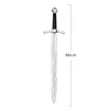 Knight Sword Weapon Prop Children's Toy Cosplay Templar Order Performance Plastic Samurai Knife Sword Prop Outdoor Toy For Teen 6