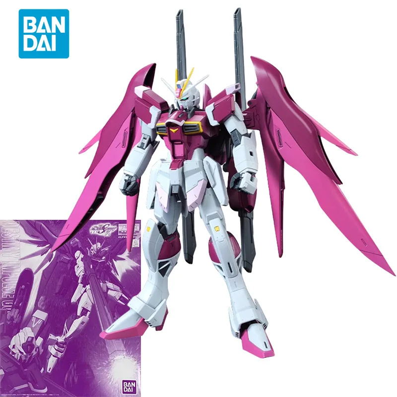 

Оригинальная модель Аниме GUNDAM Bandai MG 1/100, стильные импульсные регены, детская игрушка, Коллекционная модель, украшения