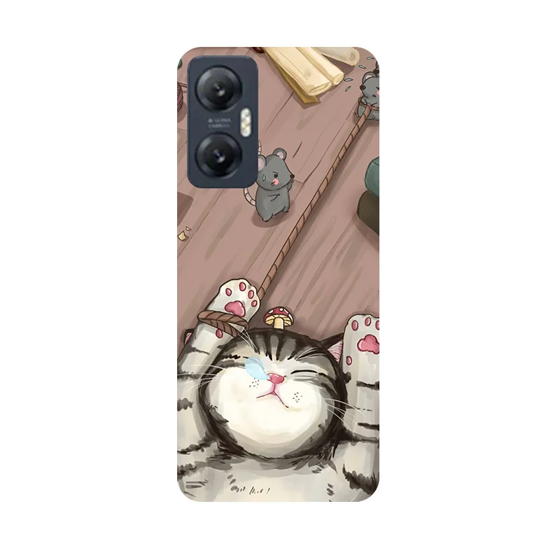 Shockproof TPU Bumper Soft Silicone Phone Case with Painted Design