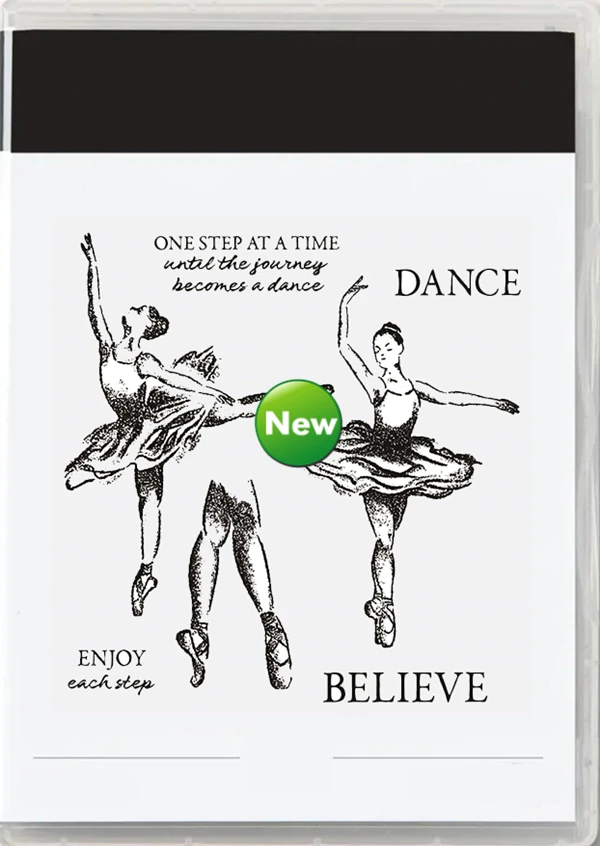 

Latest 2023 Mini Catalog Cutting Dies Clear Stamp Dancing Girl Believe Scrapbooking Frame Card Craft