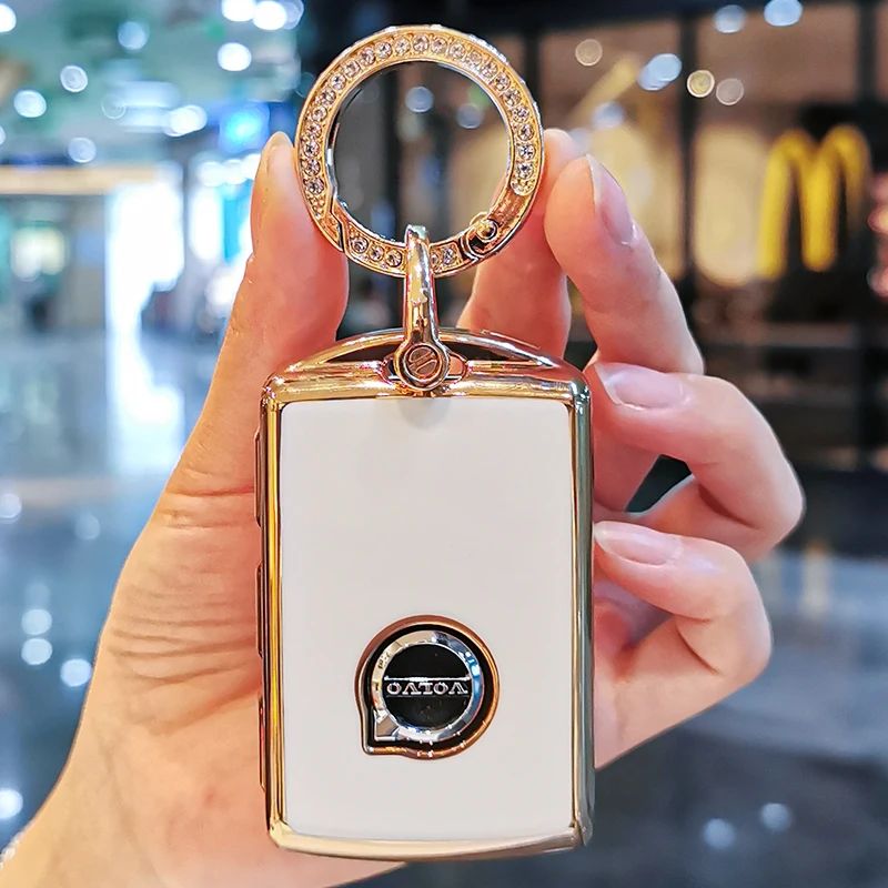 Cover Chiave/telecomando per Volvo XC60 XC90 XC40 S90 V90 2017 2018 T5 T6 2015 2016 T8 s90L 8 Cover Chiave/telecomando per Volvo XC60 XC90 XC40 S90 V90 2017 2018 T5 T6 2015 2016 T8 s90L - Sa07ff5b4752144a5b7c11ca62e5fd99dF