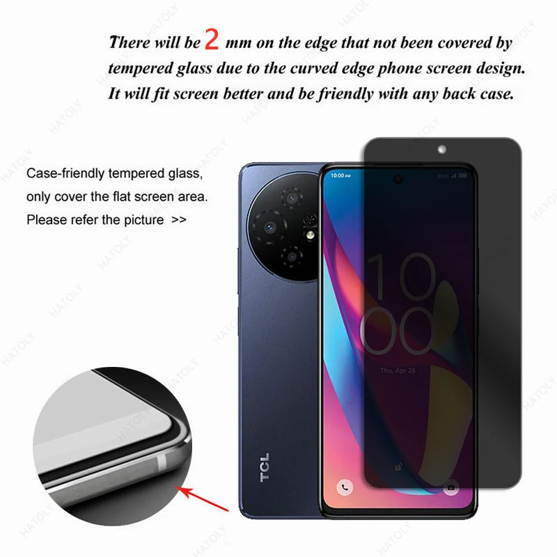 Premium Privacy Screen Protector and Anti-Spy Glass Film