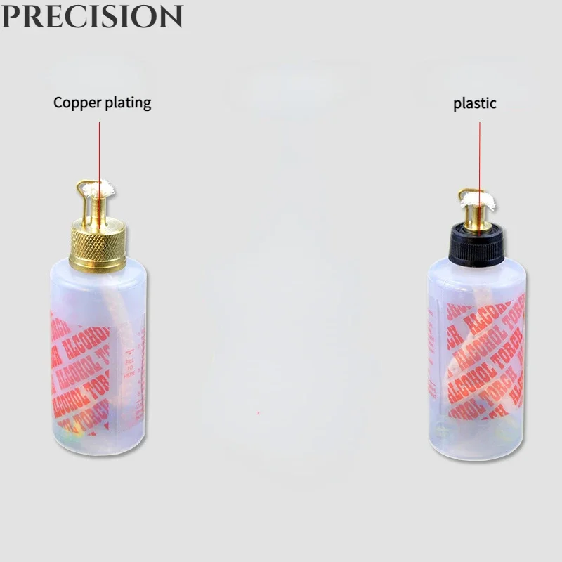1Pcs Dental Lab Dentistry Denture Empty Plastic Alcohol Torch Alcohol Bottle Chemical Wax Type Alcohol Lamp Dentist Dental Tool 1