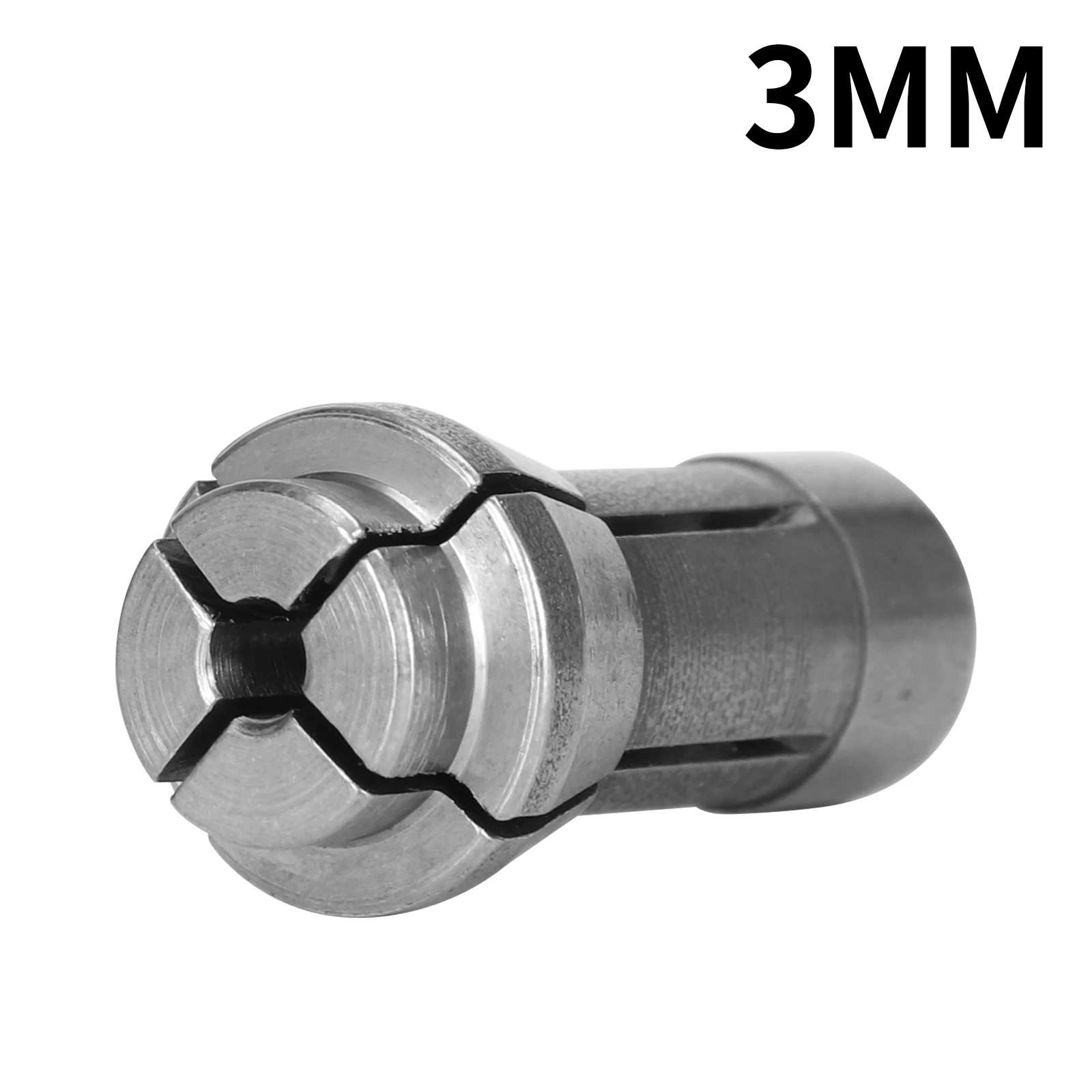 3mm-6.35mm 다이 그라인더 콜레트 고 탄소강 조각 기계 척 클램핑 도구 연마 부품 1pcs