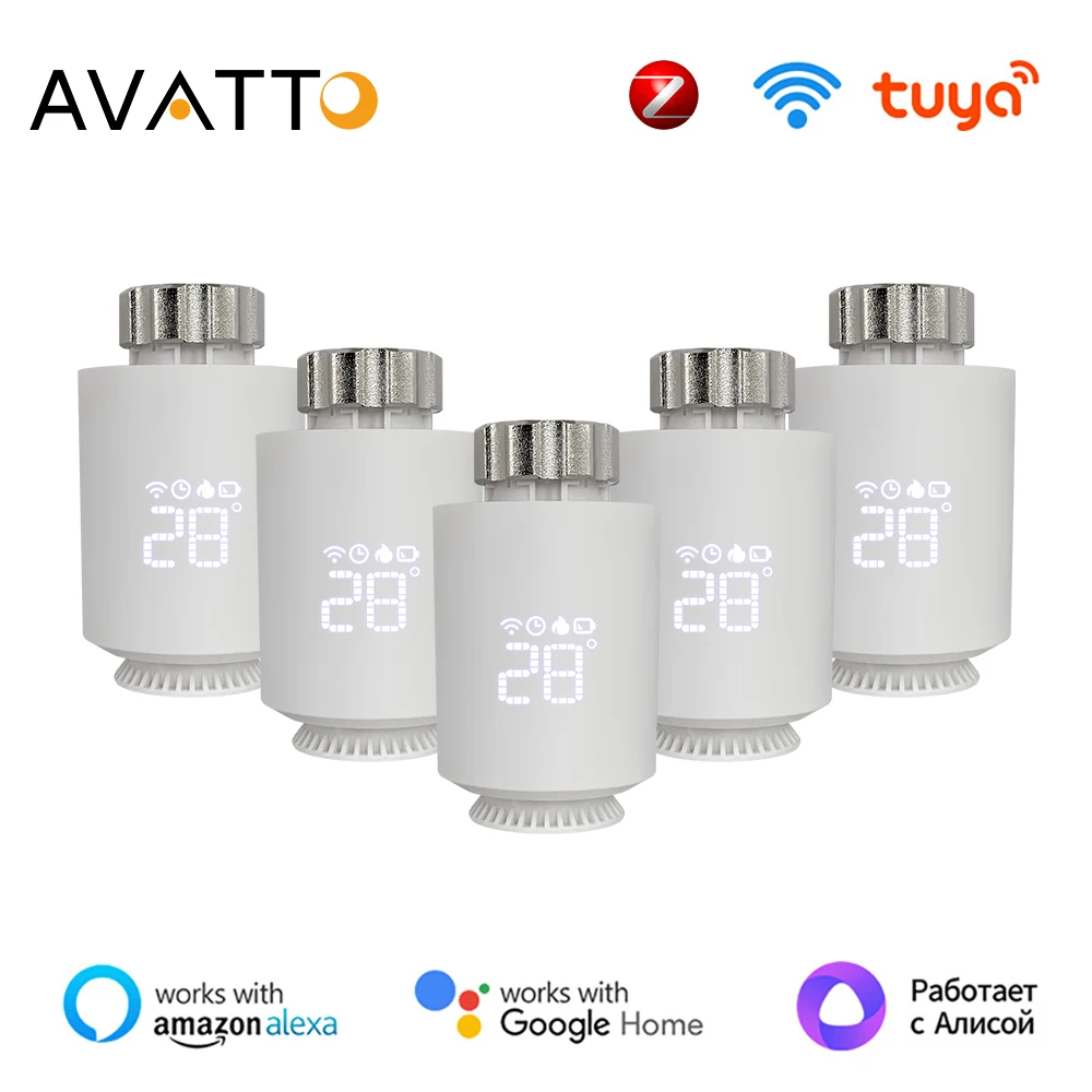 Smart Radiator Valve Thermostat Google Home - Smart Temperature Control  System - Aliexpress