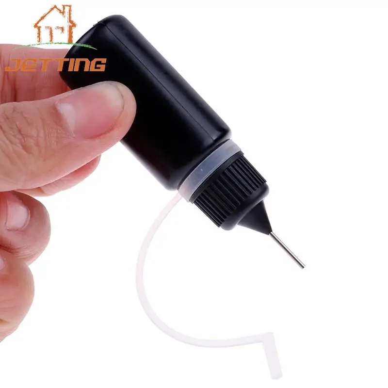 Vial Small Container Drop Bottles PE Glue Applicator Needle Squeeze Bottle For Paper Quilling DIY Scrapbooking Crafts 5Pcs
