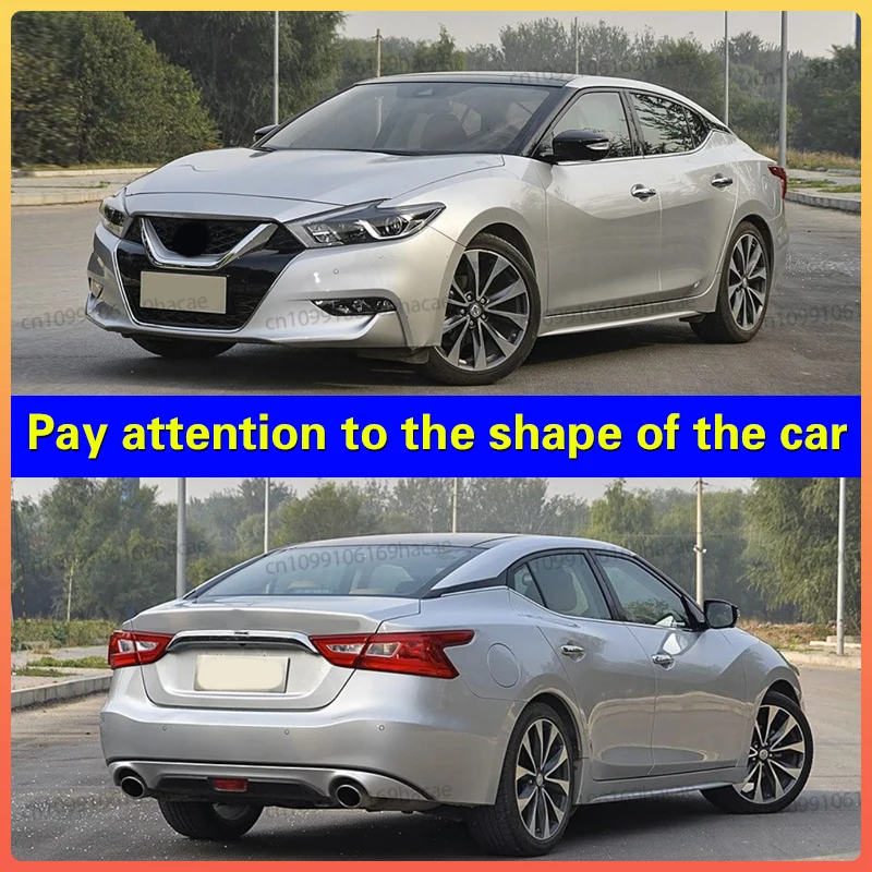 닛산 맥시마 2016-2019용 자동차 앞뒤 휠 머드 플랩 펜더 머드 플랩 스플래시 가드 머드가드 자동차 액세서리 소프트 플라스틱