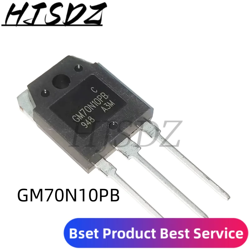 

Tubo de efecto de campo MOS, 10 piezas/GM70N10PB, nuevo y original, TO-3P