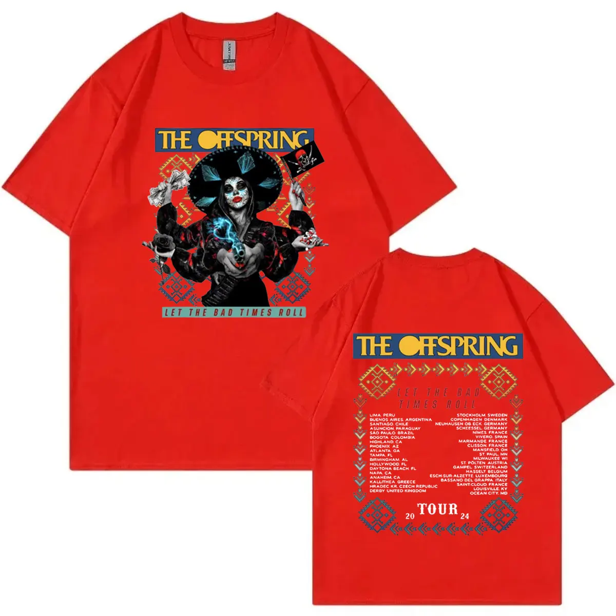 2009The offspringハードロックTシャツ　2枚セット 81+G-dzpdwL._AC_SY350_QL65_.jpg