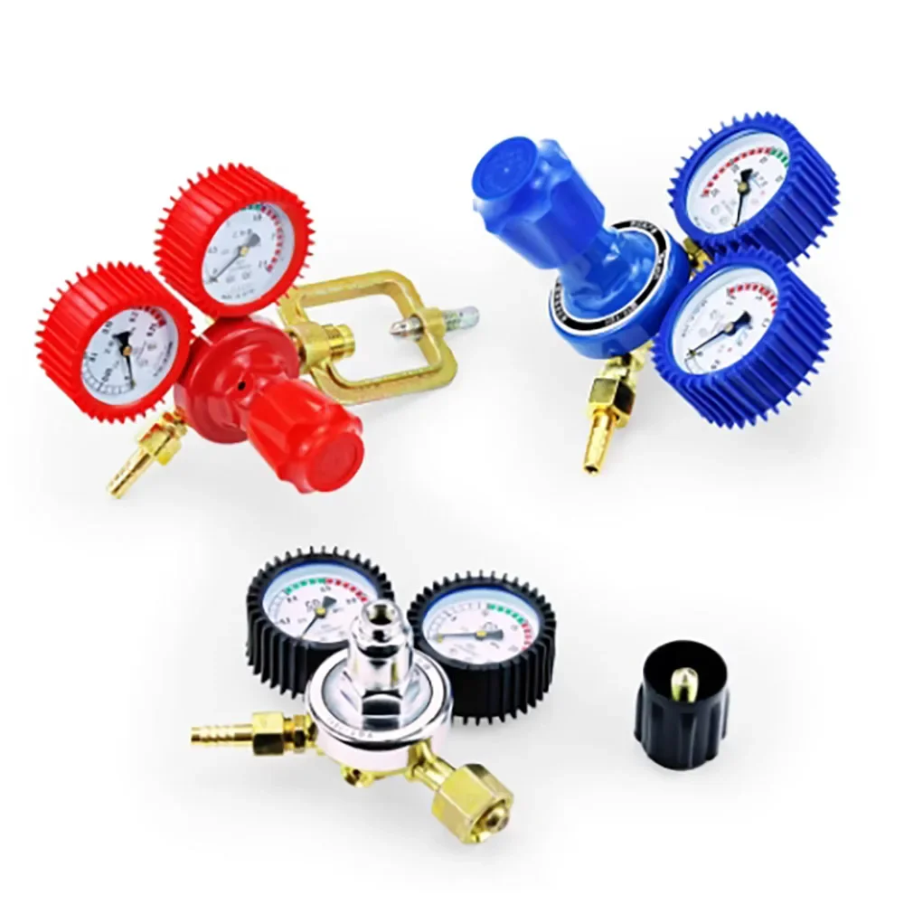 Oxygen/Acetylene/Propane/Nitrogen/Carbon Dioxide Regulator Gas Pressure Reducing Valve Welding Pressure Gauge Gas Torch Cutting