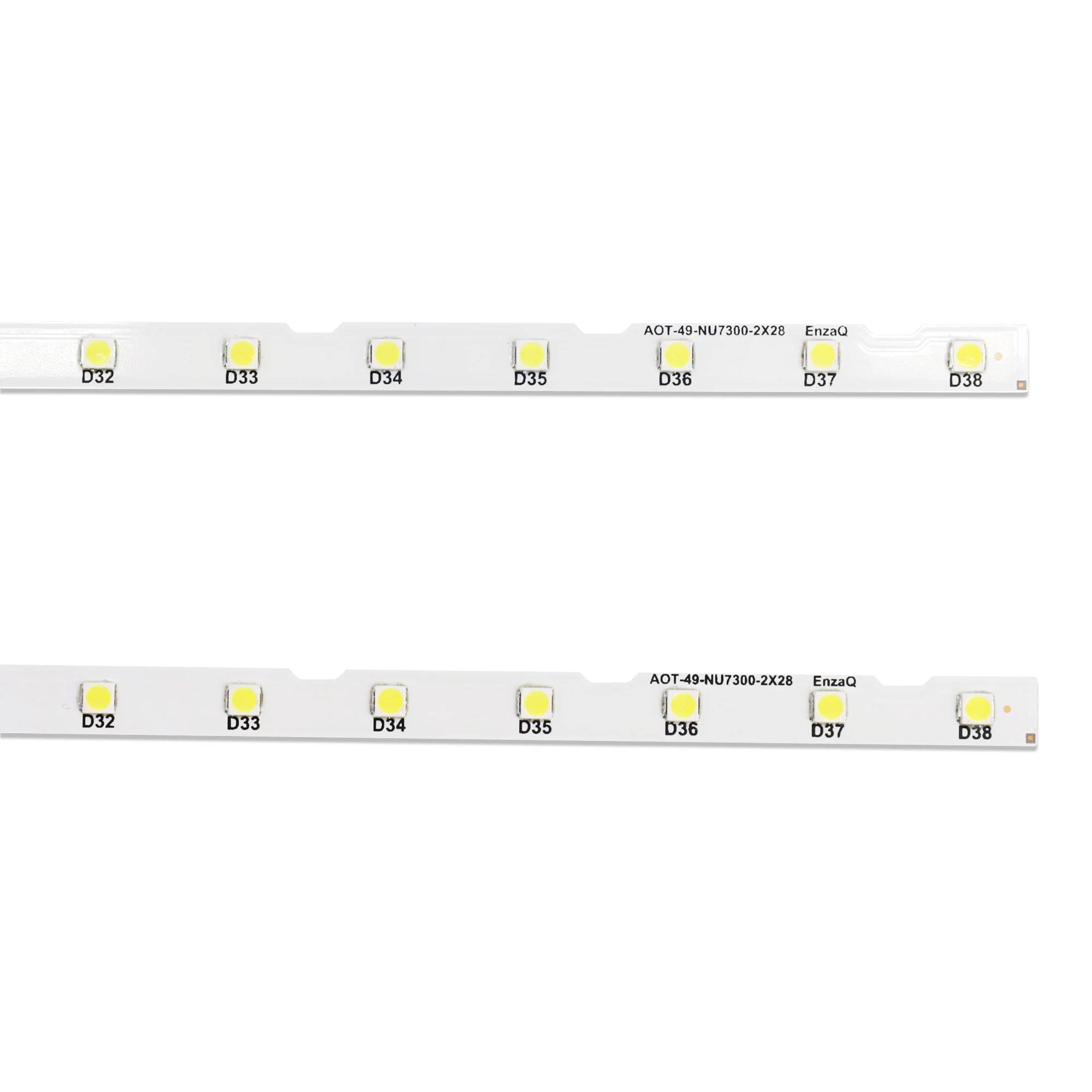 LED Backlight Strip for 49NU7100 UE49NU7300 UE49NU7170 UE49NU7140U UE49NU7100K BN61-15483A MET49BL Y18 BN96-45953B 45953A 2pcs led backlight,led components