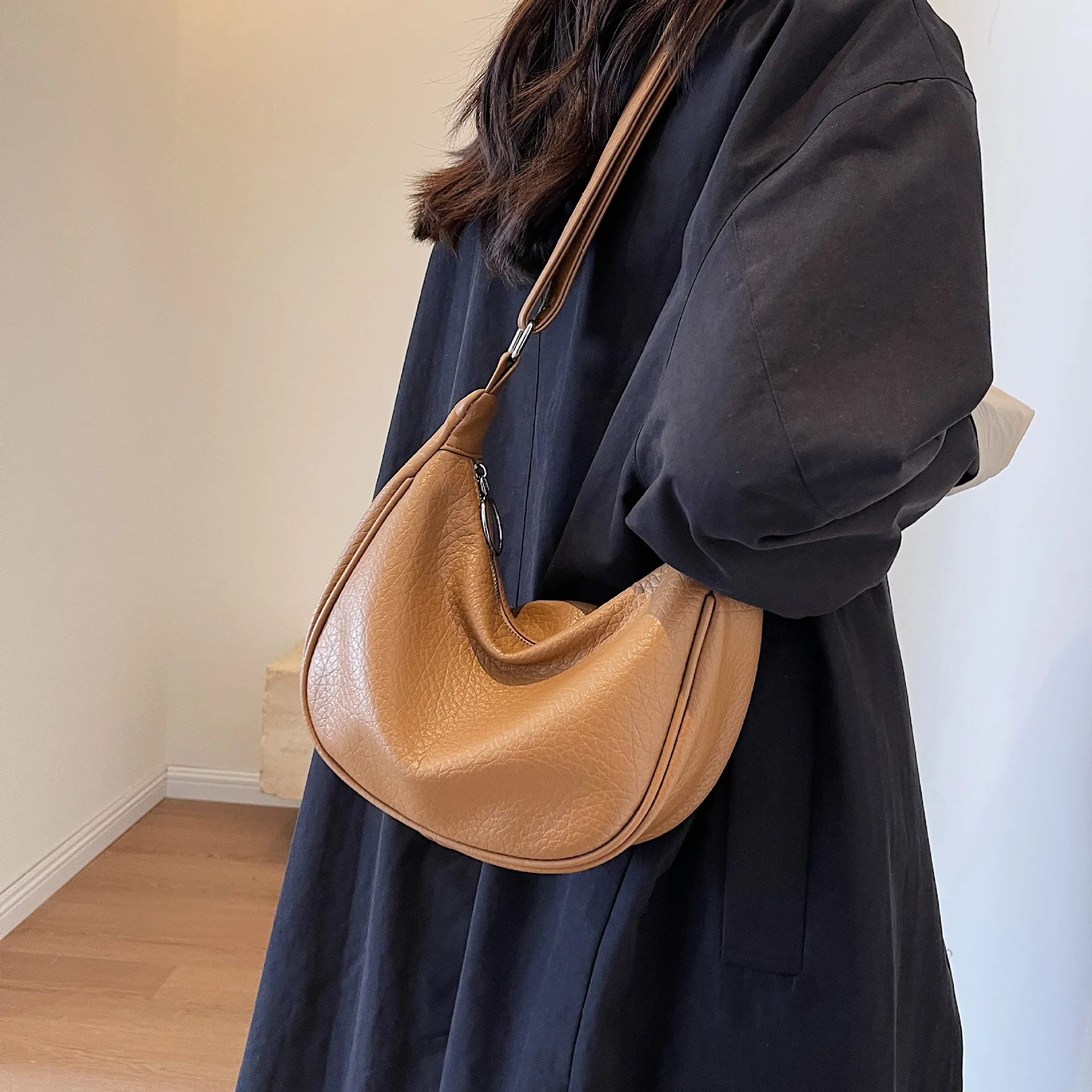 JUSTGREENBOX - Vintage Tote Borse Donna Borse A Tracolla Hobos Donna Madre Regalo Boho Jew Retro Cotone Frangia Borsa Bohemian Blu 3654659077691