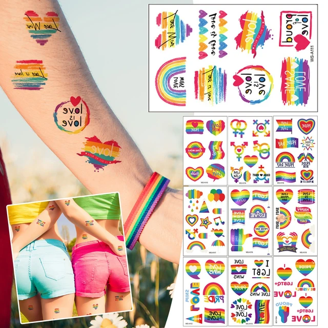 Pride Flag Tattoo