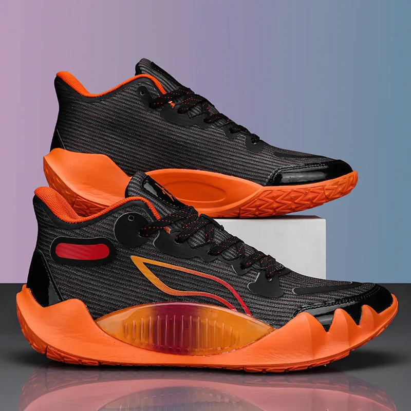 

Professional Men's Basketball Shoes New 2023 Non-slip Quality Athletic Shoe Men Breathable Platform Shoes Basket Sneakers Men