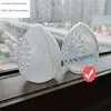 New Beauty Cosmetic Sponge Storage Box Makeup Powder Puff Empty -shaped Frame Transparent Puff Case Make Up Organizer Holders 6