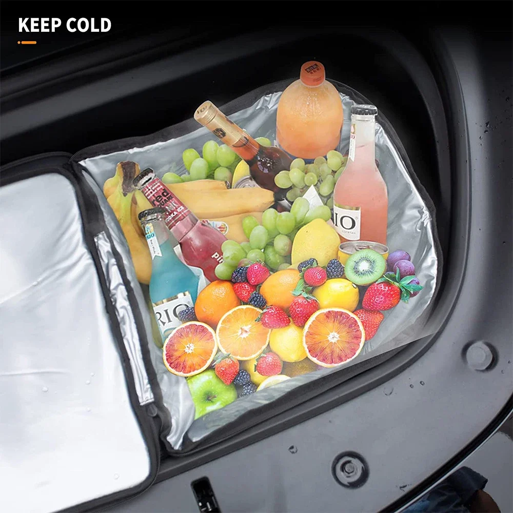 For Tesla Model Y Juniper Model 3 Highland Frunk Cooler Organizer Insulation Bag Front Trunk Storage Cooler Bag for Tesla Y 3 — view 2