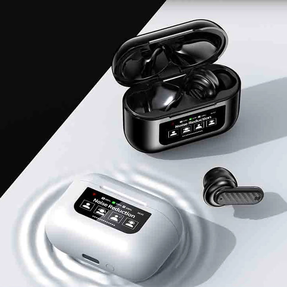 Wireless BT5.4 Real Time Translator Earbuds ANC Noise Cancelling 144 Languages Instant Translated Smart Voice Translator