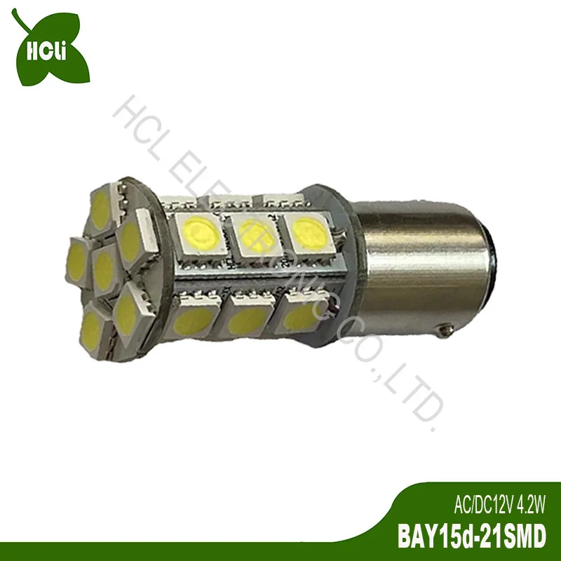 

12V 24V 4W BAY15d Motorboat Motobot Ship Yacht Bulbs Led Marking Light Warning Signal Indicator Lamp Fog Lamp free shipping 2pcs