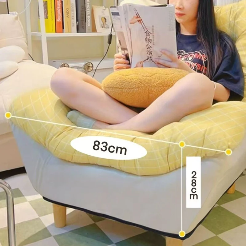 편안한 소파 구름 모양 의자, 발코니 레저 의자, 거실 싱글 의자, 침실에 접이식 소파, 조절 가능한 소파 침대