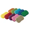 5PCS Multifunction Microfiber Sponge Dish Bowl Cleaning Brush Scouring Pad Dish Sponge Antibacterial Kitchen Pot Washing Tools 4