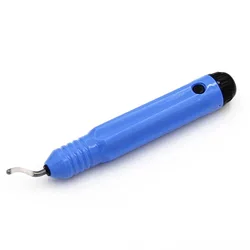 High - Speed Steel Deburring Tool Set with 360° Rotary Head for Metal, Resin, Plastic, and PVC Edges (A)