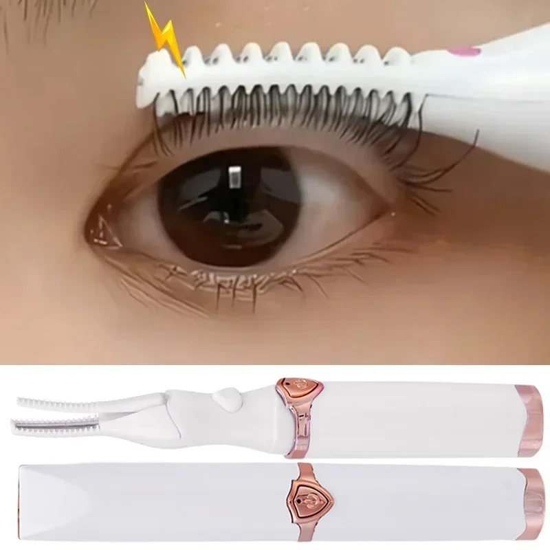 USB Electric Eyelash Curler Intelligent Temperature Control Heated Eyelashes Charging Naturally Lasting Curled Lash Makeup Tools for Eyelash Curler