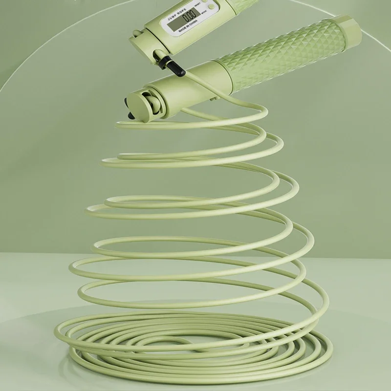 Cordless Jump Rope With Heavy Balls Dual Purpose Skipping Rope Fitness Exercise Rapid Speed Skipping Home Gym Equipment Jump Rope