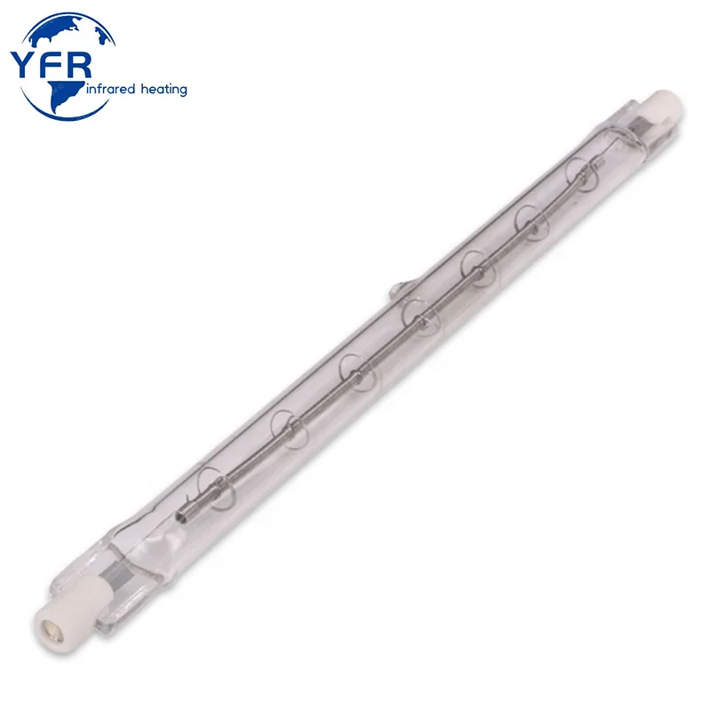 

Good Quality China Factory Hot Selling Quartz Glass Infrared Heater Tube，SSM102-SW-C , 5400W, 1200mm