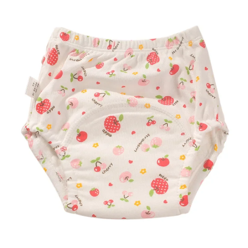 Baby Waterproof Reusable Training Pants Cute Cotton Diaper Infant Shorts Nappies Panties
