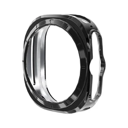 Soft TPU Bumper Hollow Protective Shell Cover for Smartwatch Accessories (B)