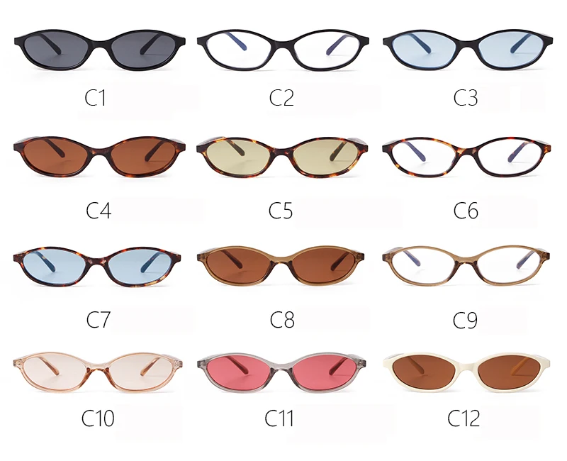 SORVINO Mode Retro Oval Sonnenbrille Frauen Männer Marke Designer INS Trendy UV400 Sonnenbrille für Outdoor Reisen – Detail 3