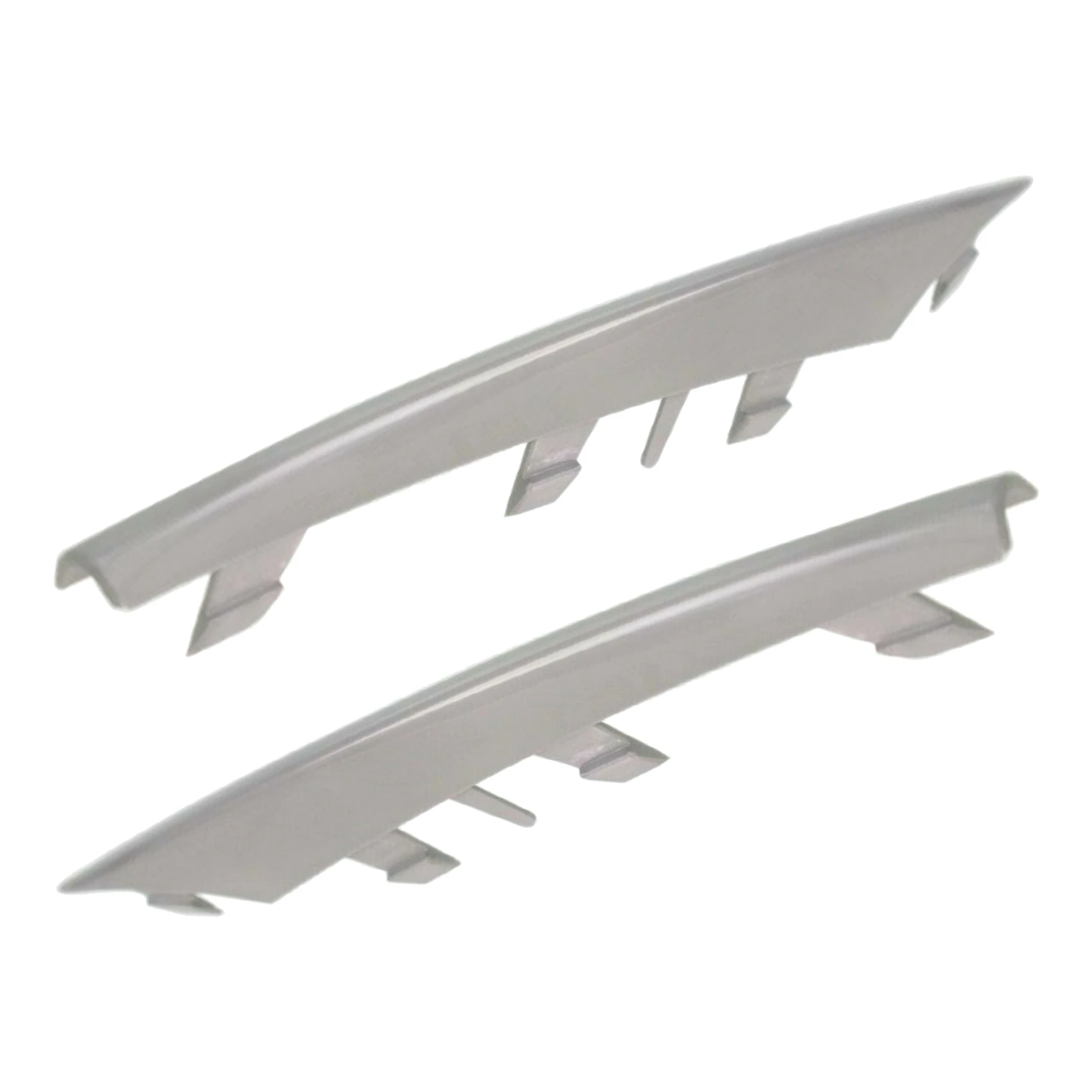 

51117222847 51117222848 1 Pair Bumper Lower Grille Decorative Molding Strip Fit for -BMW X5 E70 2011 2012 2013