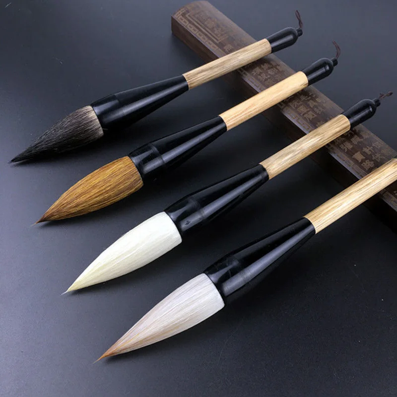 Large and small wolf and sheep and bear hair brush Couplet spring brush art supplies brush painting Calligraphy for beginners 6