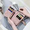 MIYIN 2024 New Wallet Women's Short Korean Cute Buckle Double Discount Multi Card Change Handbag 2