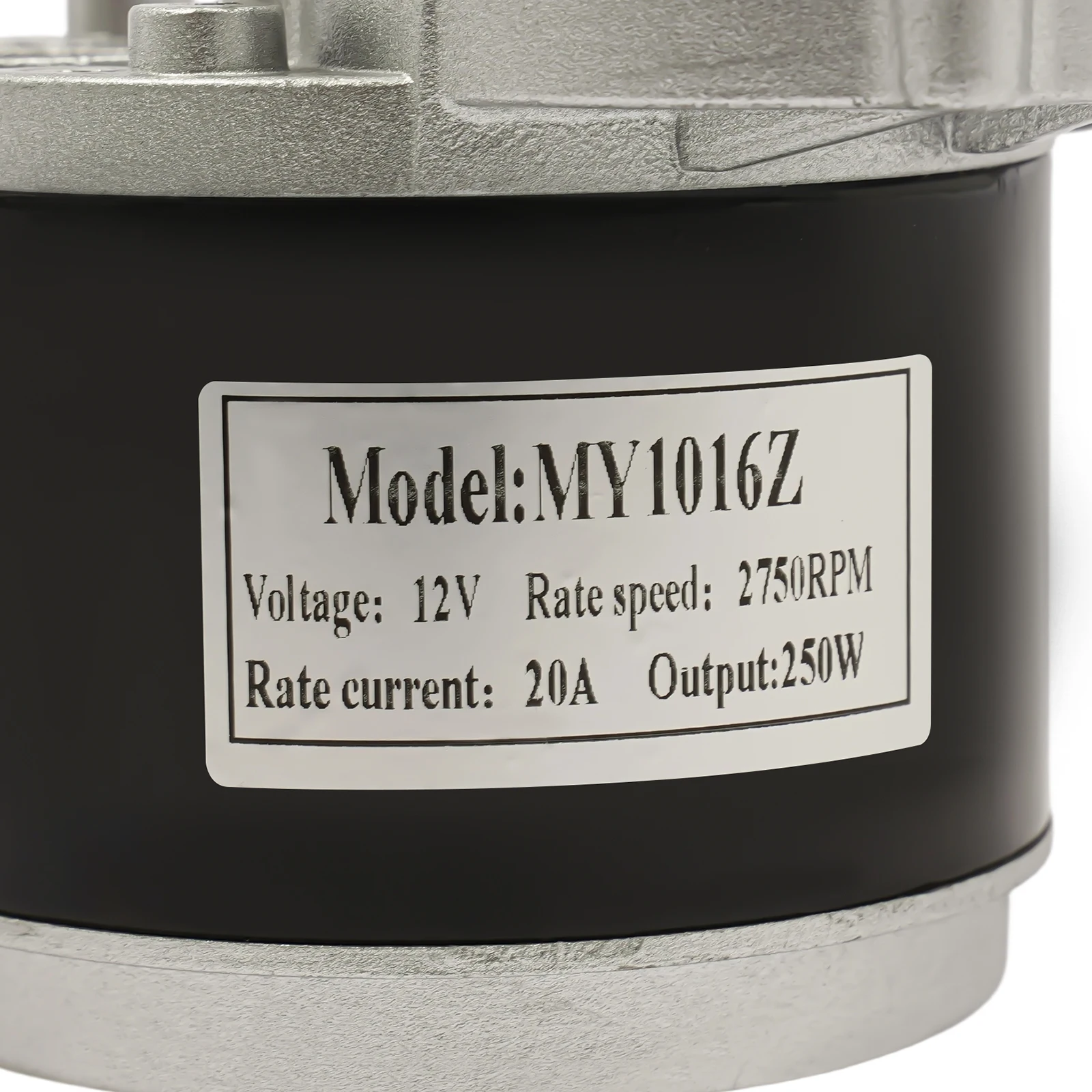250W 12V Getriebe-Elektromotor 2750 U/min Bürstenmotor mit Untersetzungsgetriebe für motorisierte Fahrräder und Roller, Getriebedurchmesser 95mm – Detail 12
